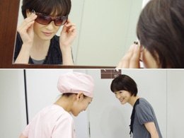 サングラスの着用